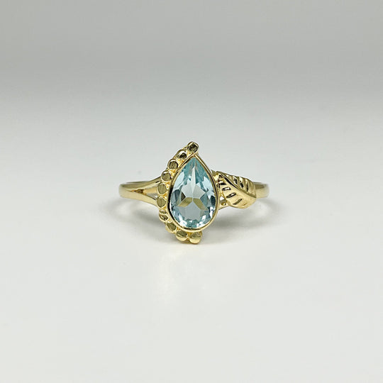 Blue Topaz Ring