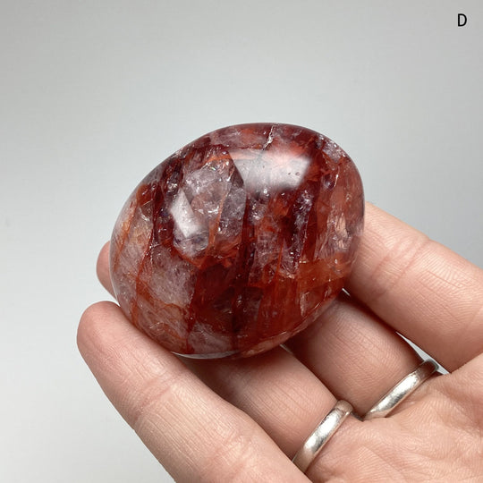 Red Hematoid Quartz Tumble