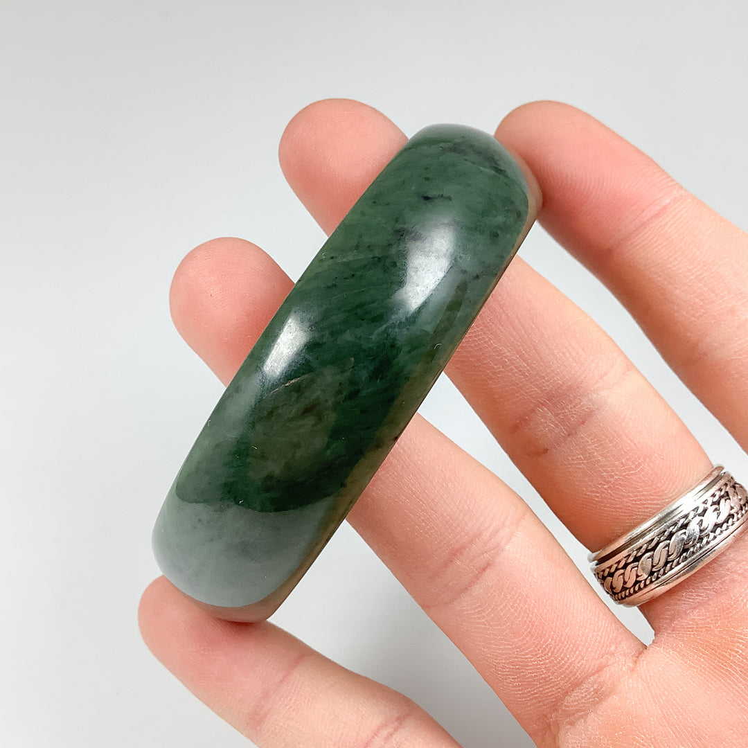 Canadian Jade Bangle Bracelet