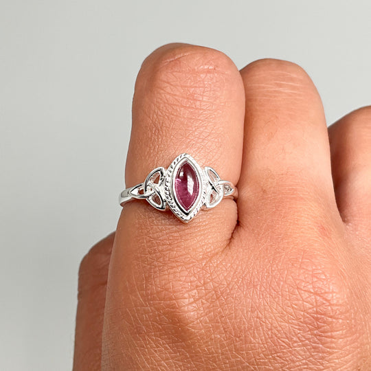 Pink Tourmaline Ring