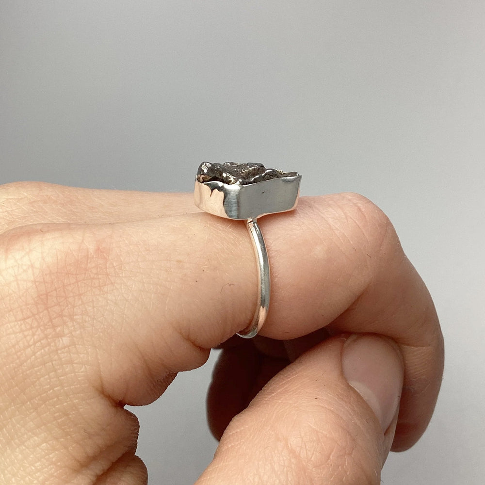 Campo Del Cielo Meteorite Ring