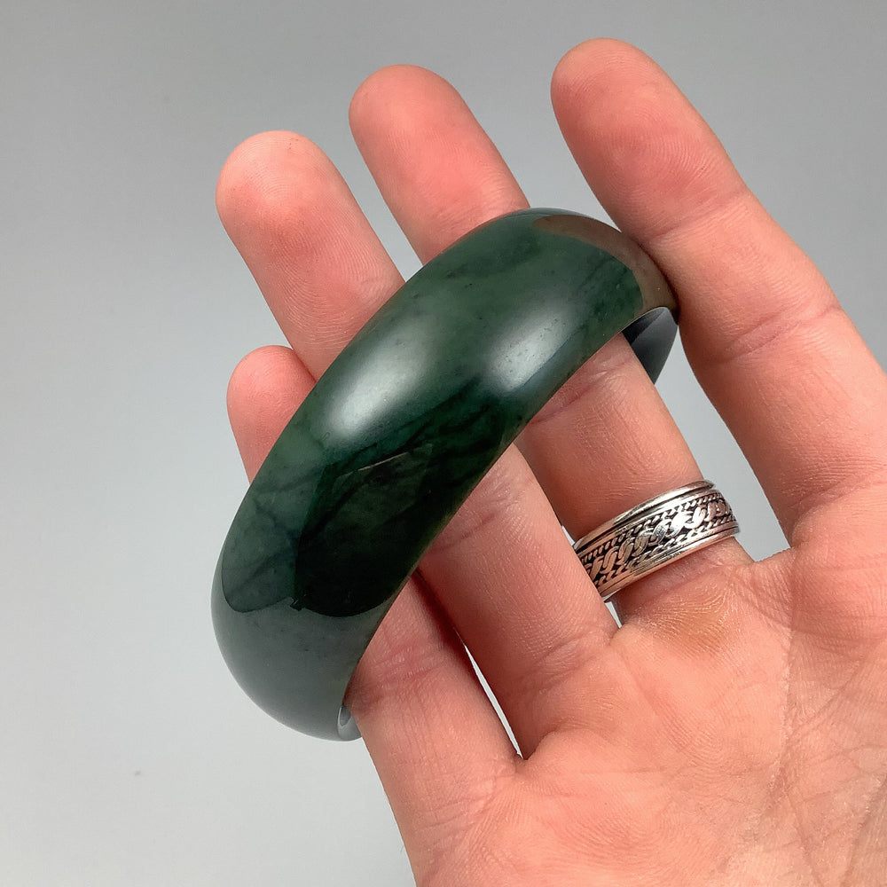 Canadian Jade Bangle Bracelet