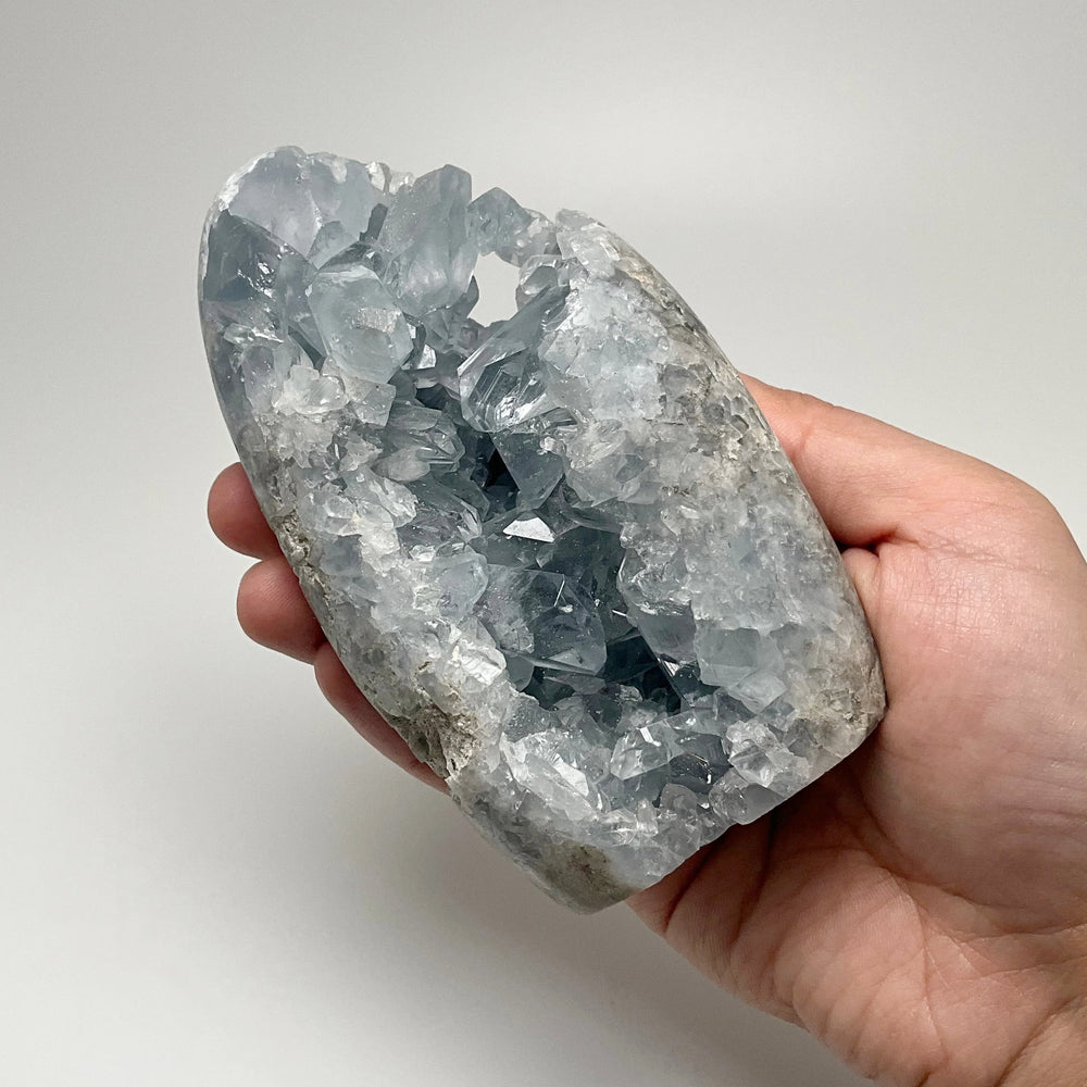 Celestite Stand Up Geode