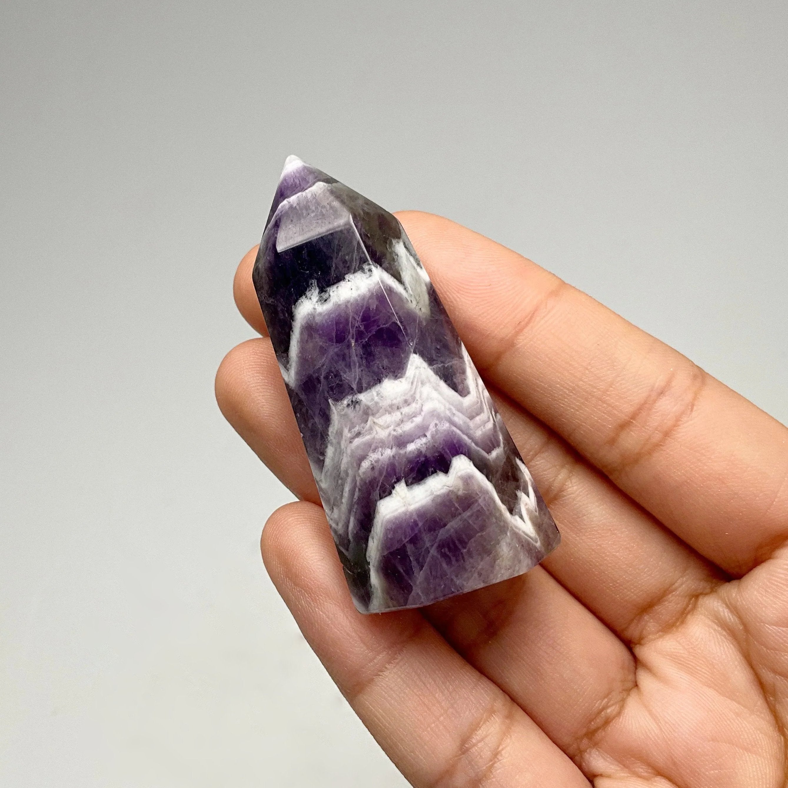 Chevron Amethyst Point