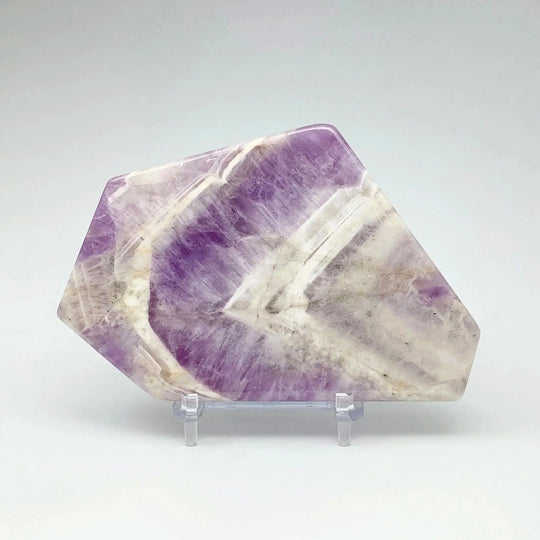 Chevron Amethyst Slice