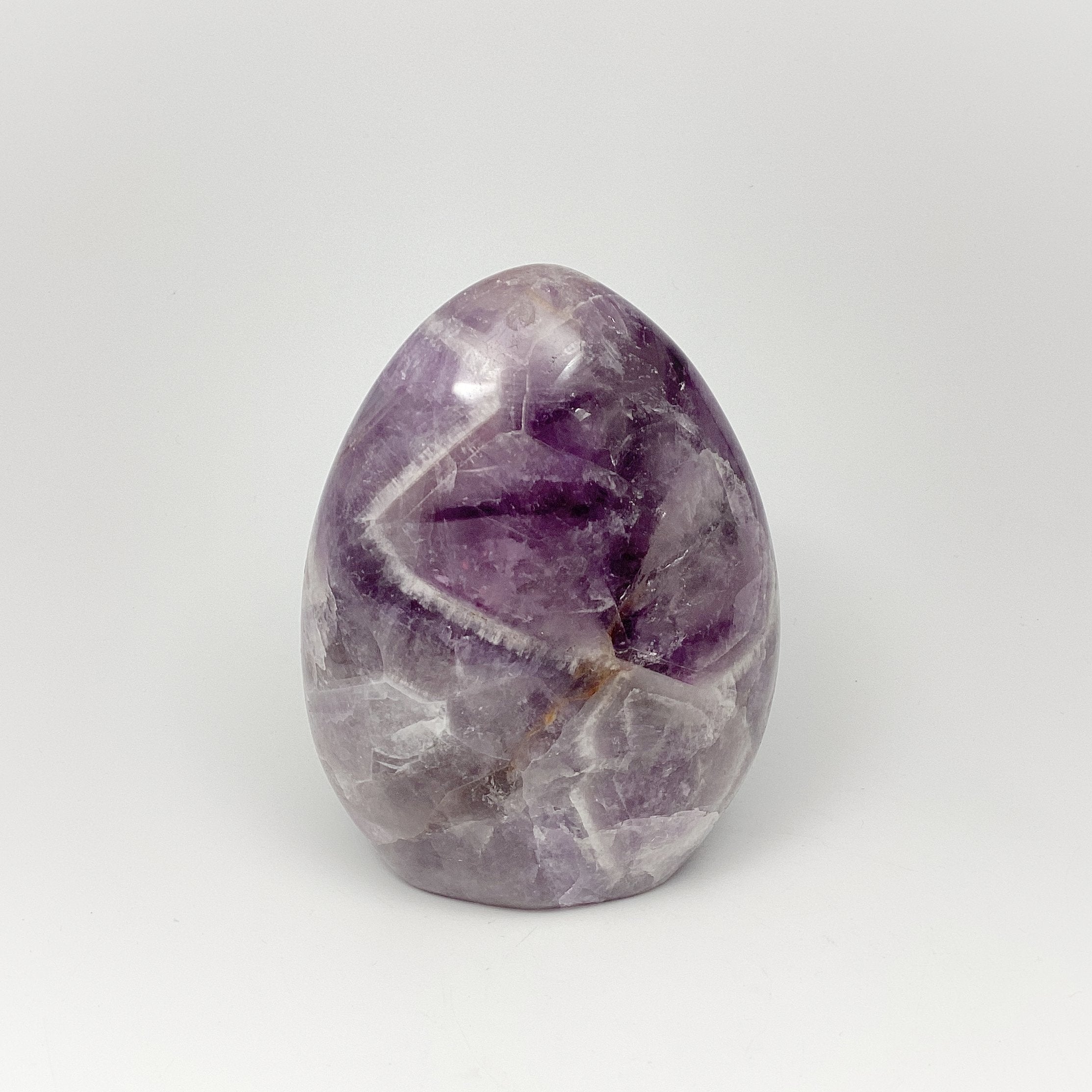 Chevron Amethyst Stand Up