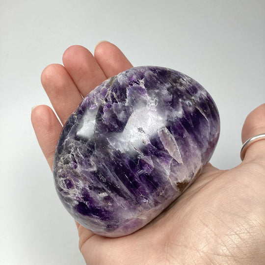 Chevron Amethyst Tumble