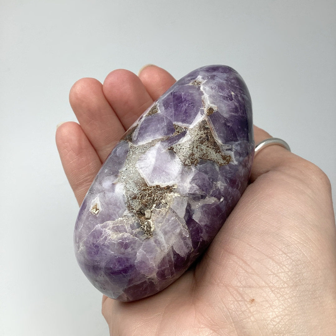 Chevron Amethyst Tumble