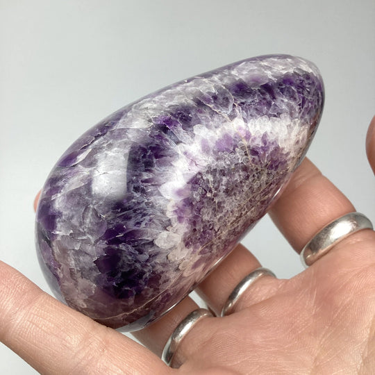 Chevron Amethyst Tumble