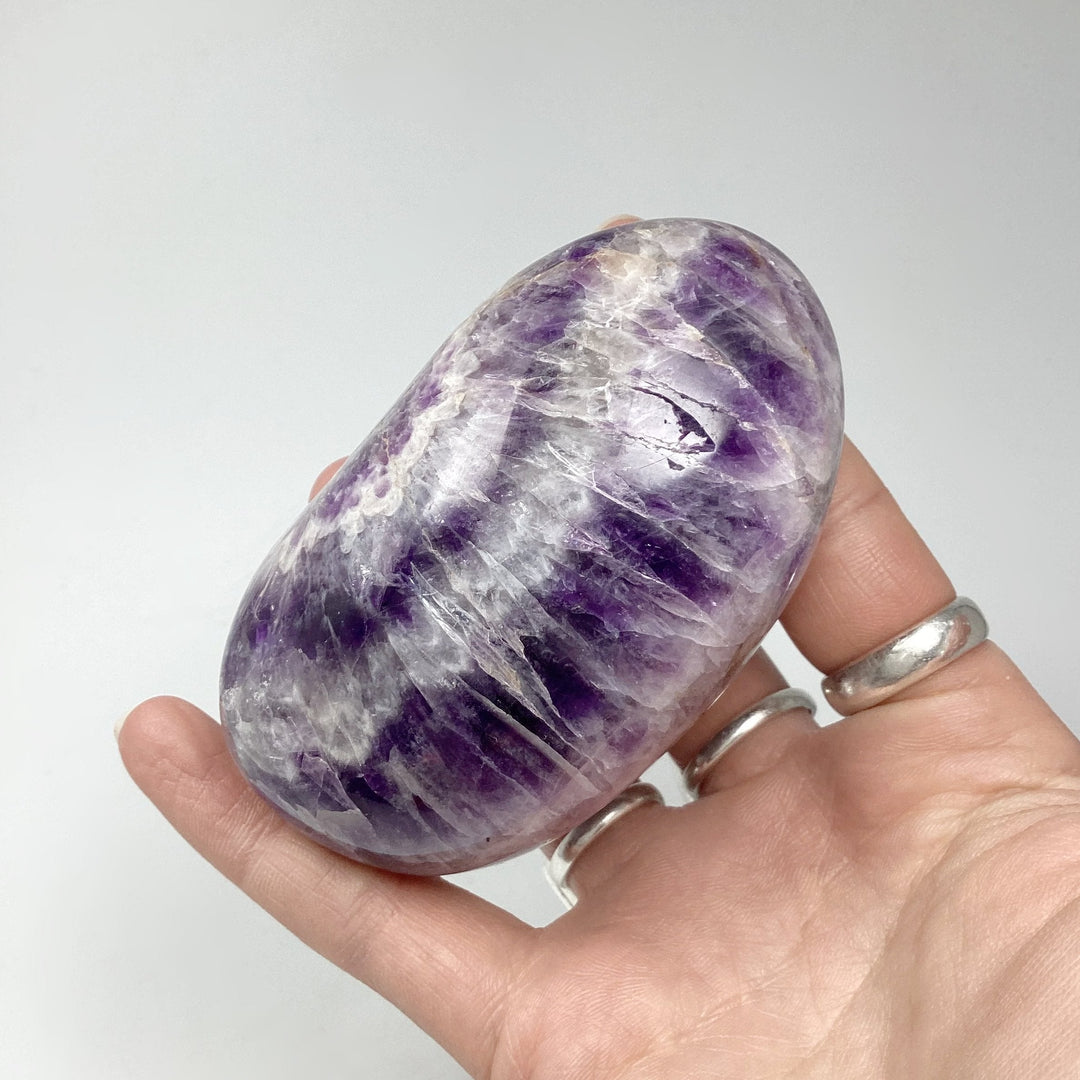 Chevron Amethyst Tumble