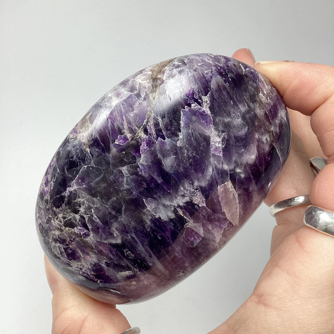 Chevron Amethyst Tumble