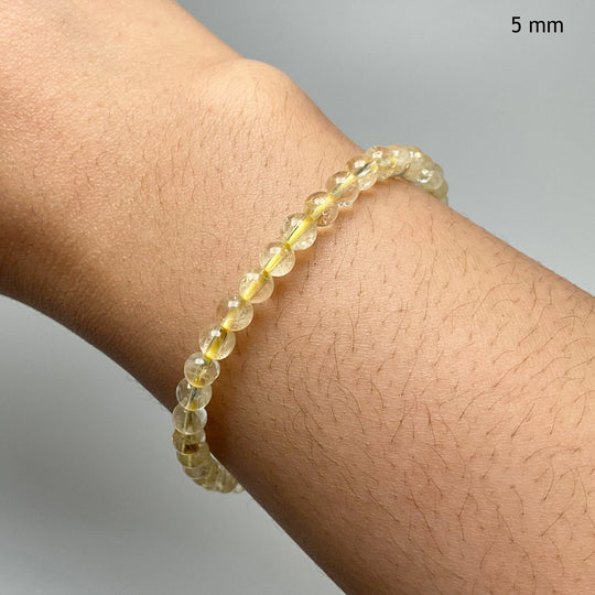 Citrine Beaded Bracelet