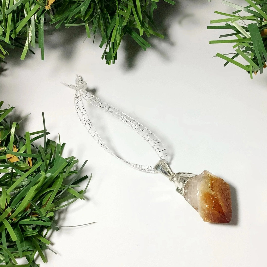 Citrine Christmas Ornament