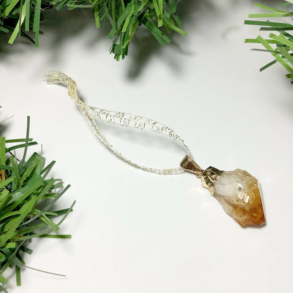 Citrine Christmas Ornament