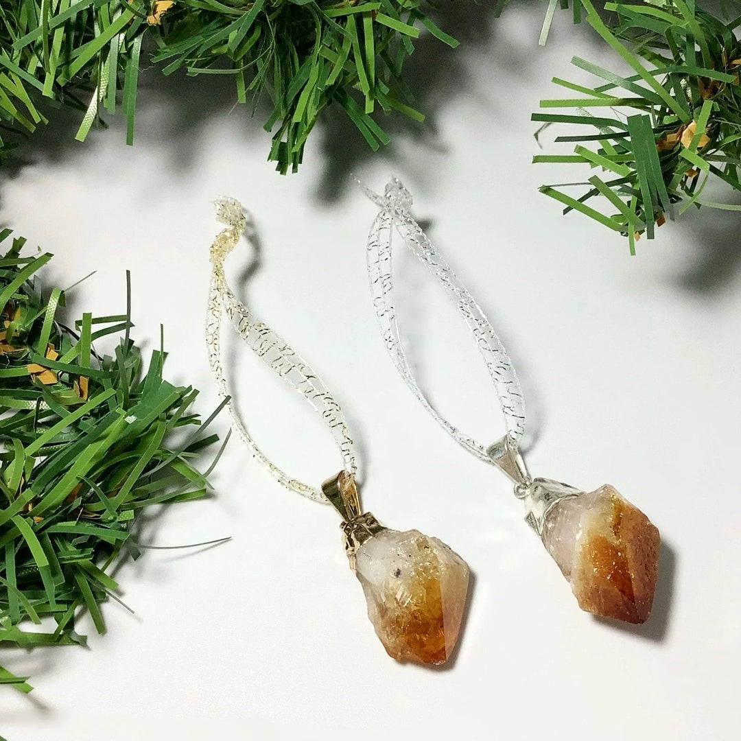 Citrine Christmas Ornament