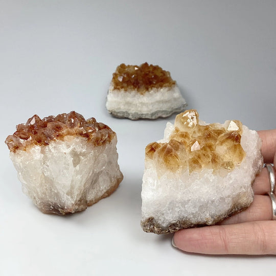 Citrine Druze Cluster