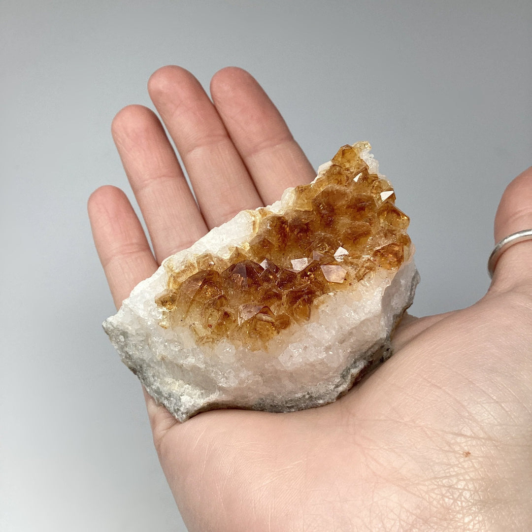 Citrine Druze Cluster