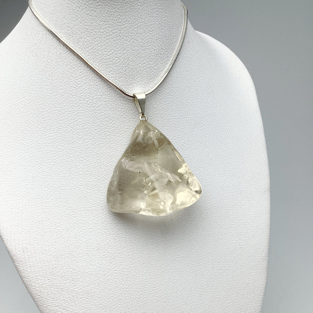 Citrine Tumble Pendant