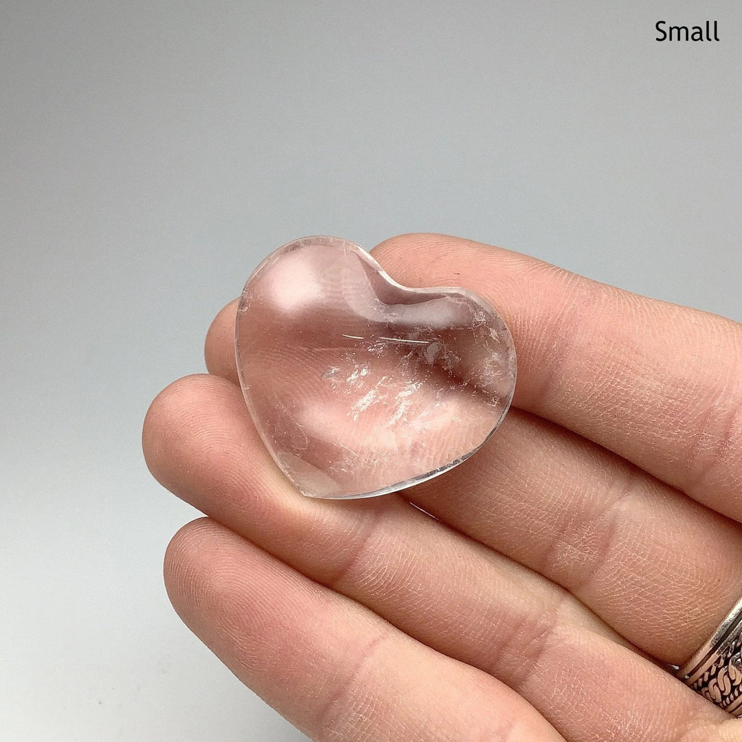 Clear Quartz Heart