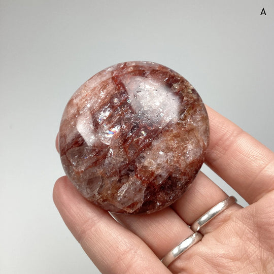 Red Hematoid Quartz Tumble