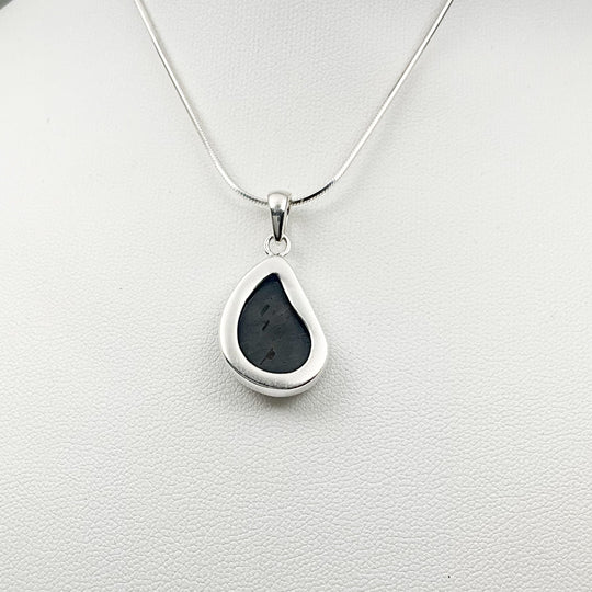 Dark Blue Sapphire Pendant