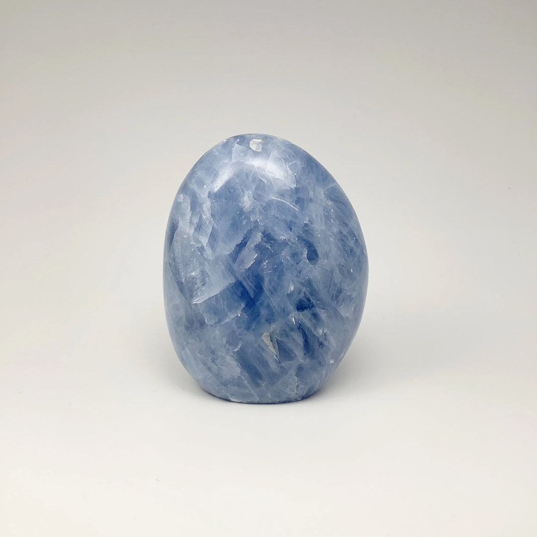 Blue Calcite Stand Up