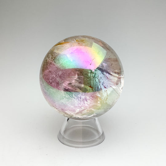 Aura Rose Quartz Sphere