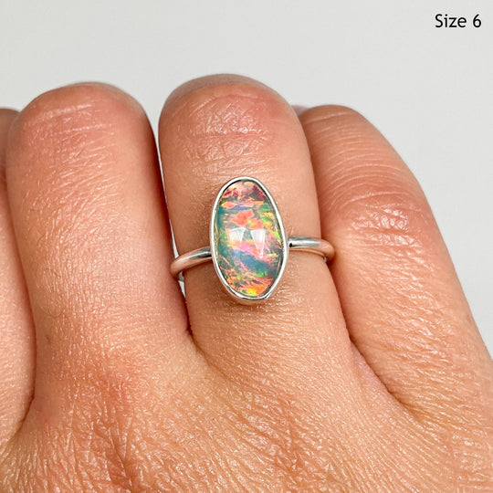 Fire Opal Ring