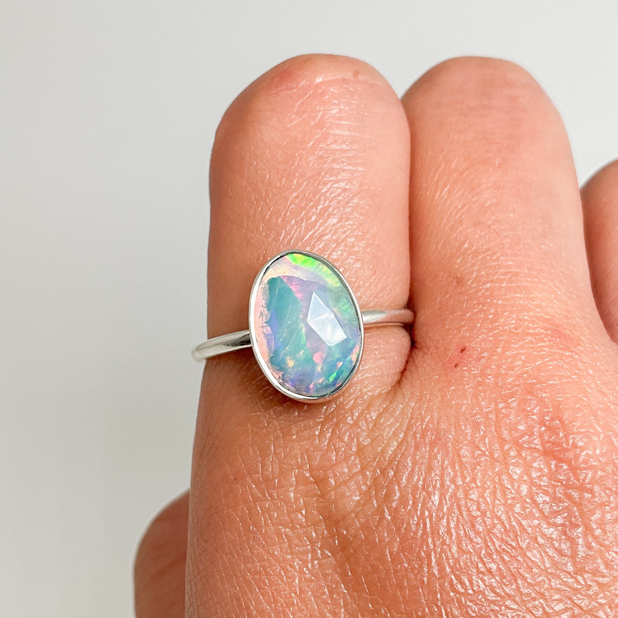 Fire Opal Ring