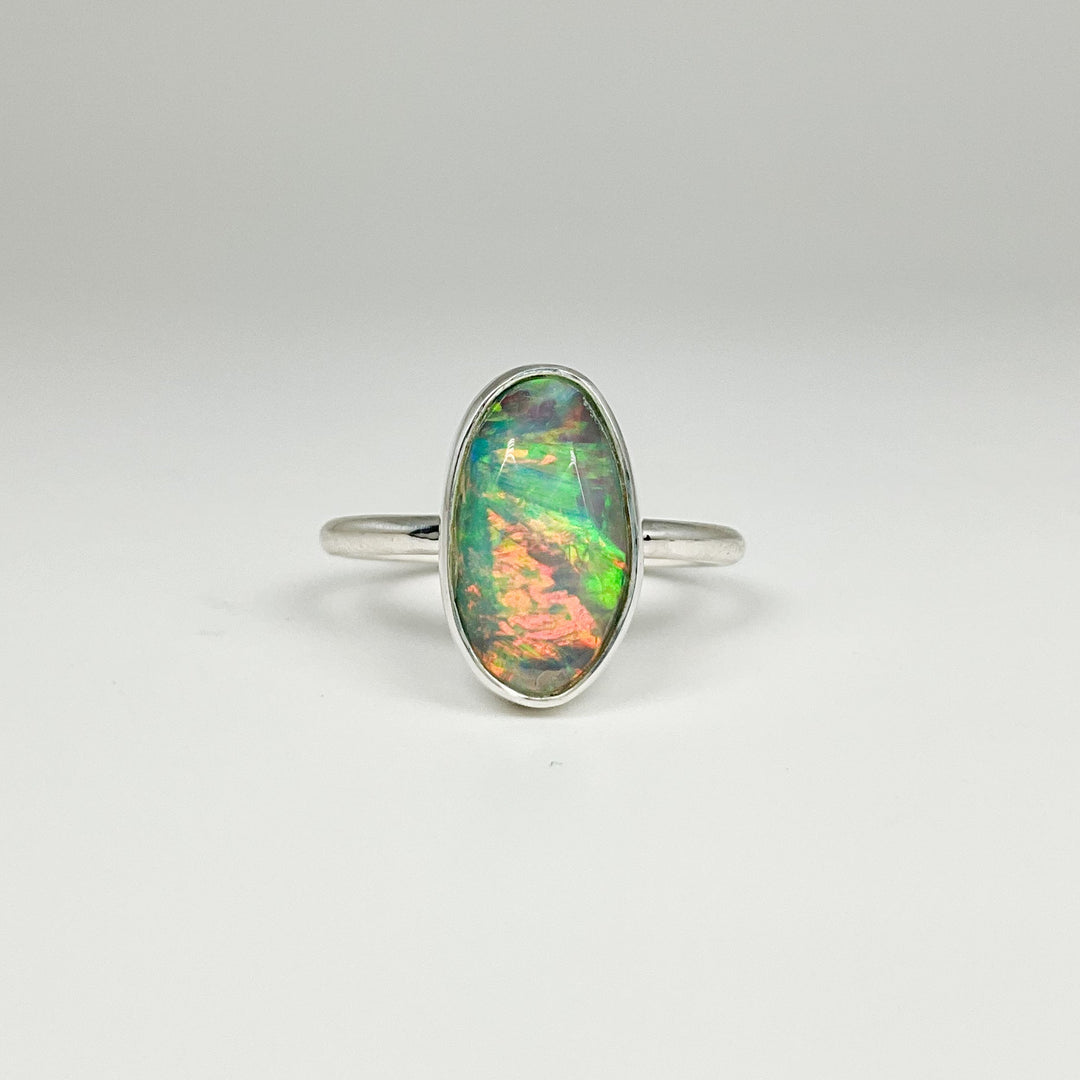 Fire Opal Ring