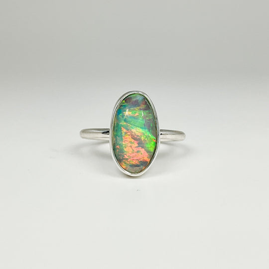 Fire Opal Ring