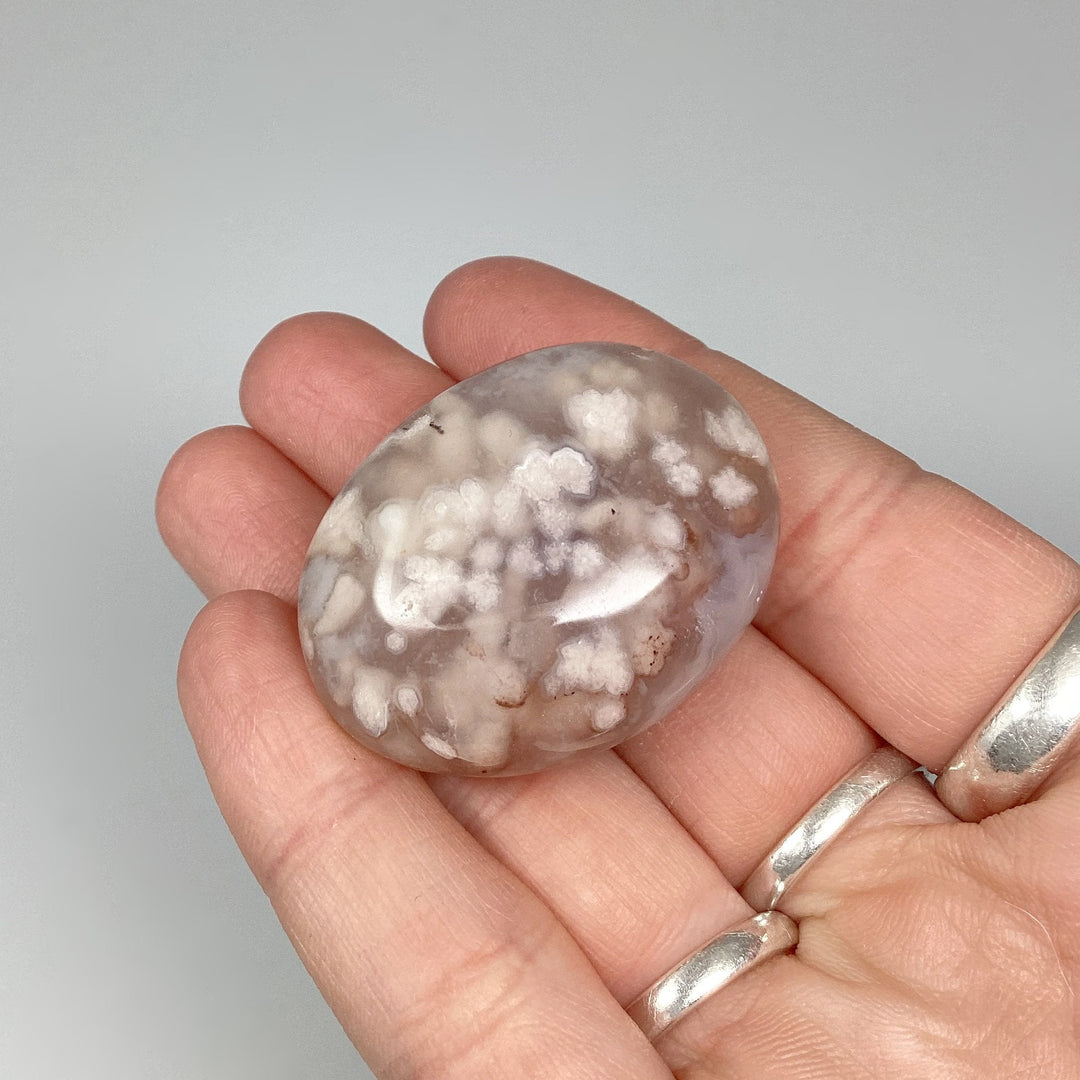 Flower Agate Tumble