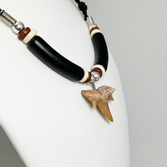 Fossilized Shark Tooth Necklace