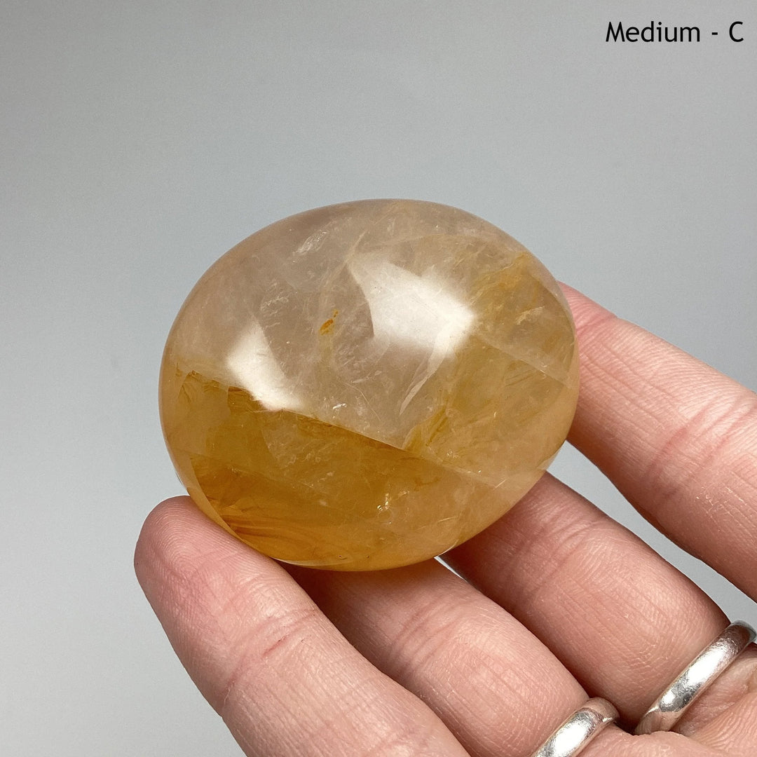 Golden Hematoid Quartz Tumble