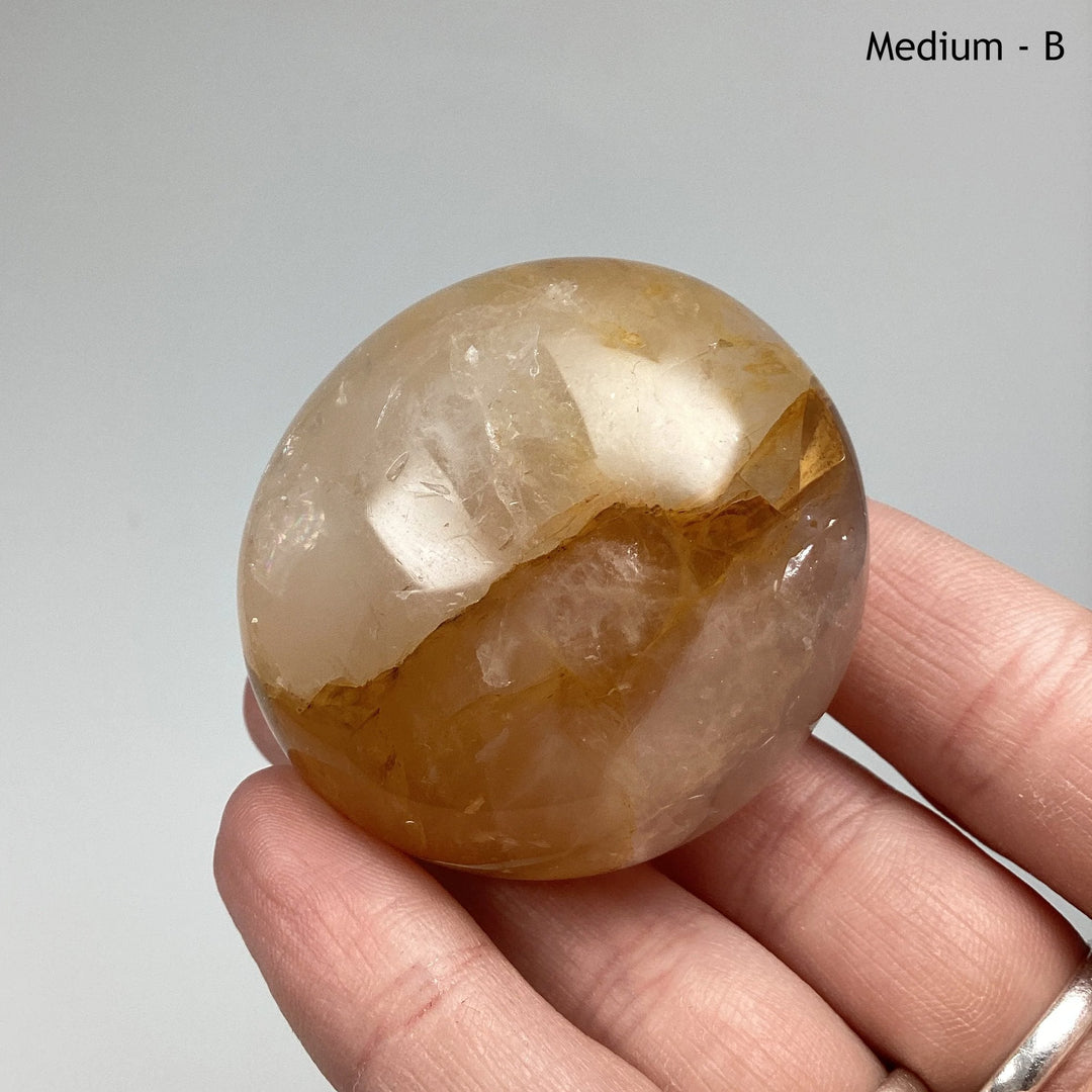 Golden Hematoid Quartz Tumble