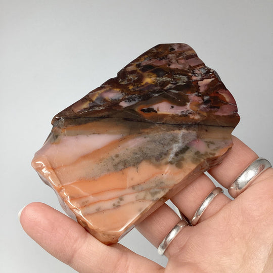 Bamboo Leaf Jasper Slice