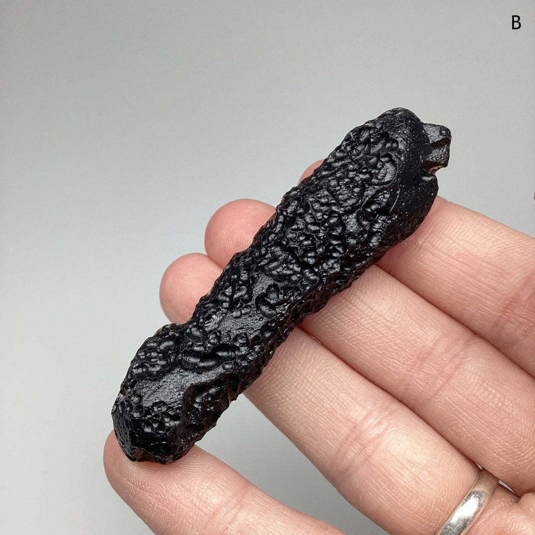 Black Tektite Specimen