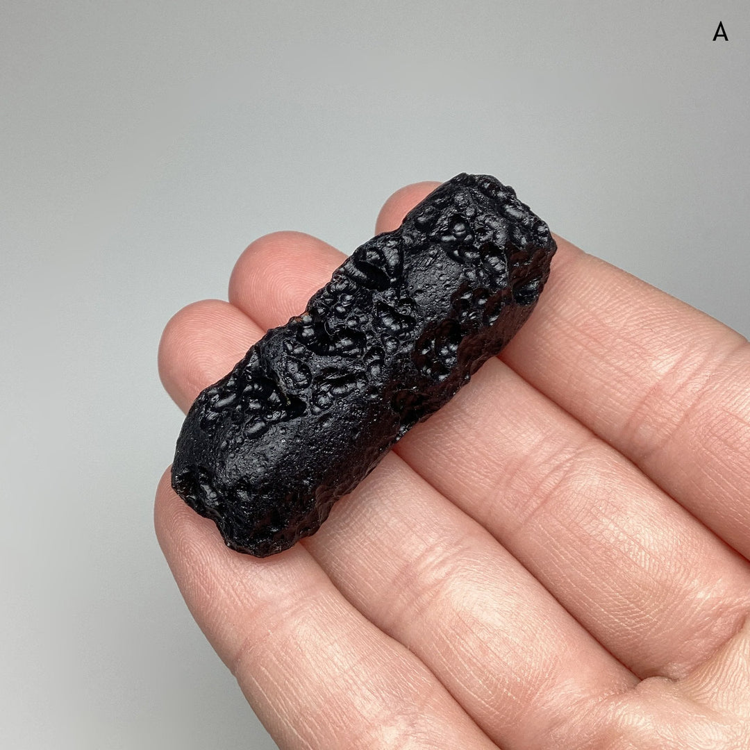 Black Tektite Specimen