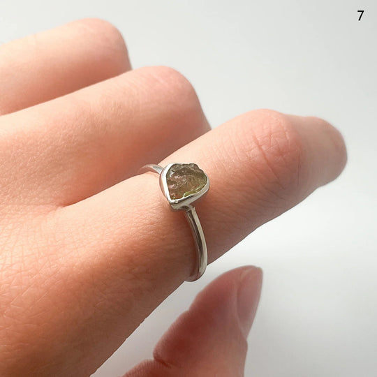 Moldavite Ring