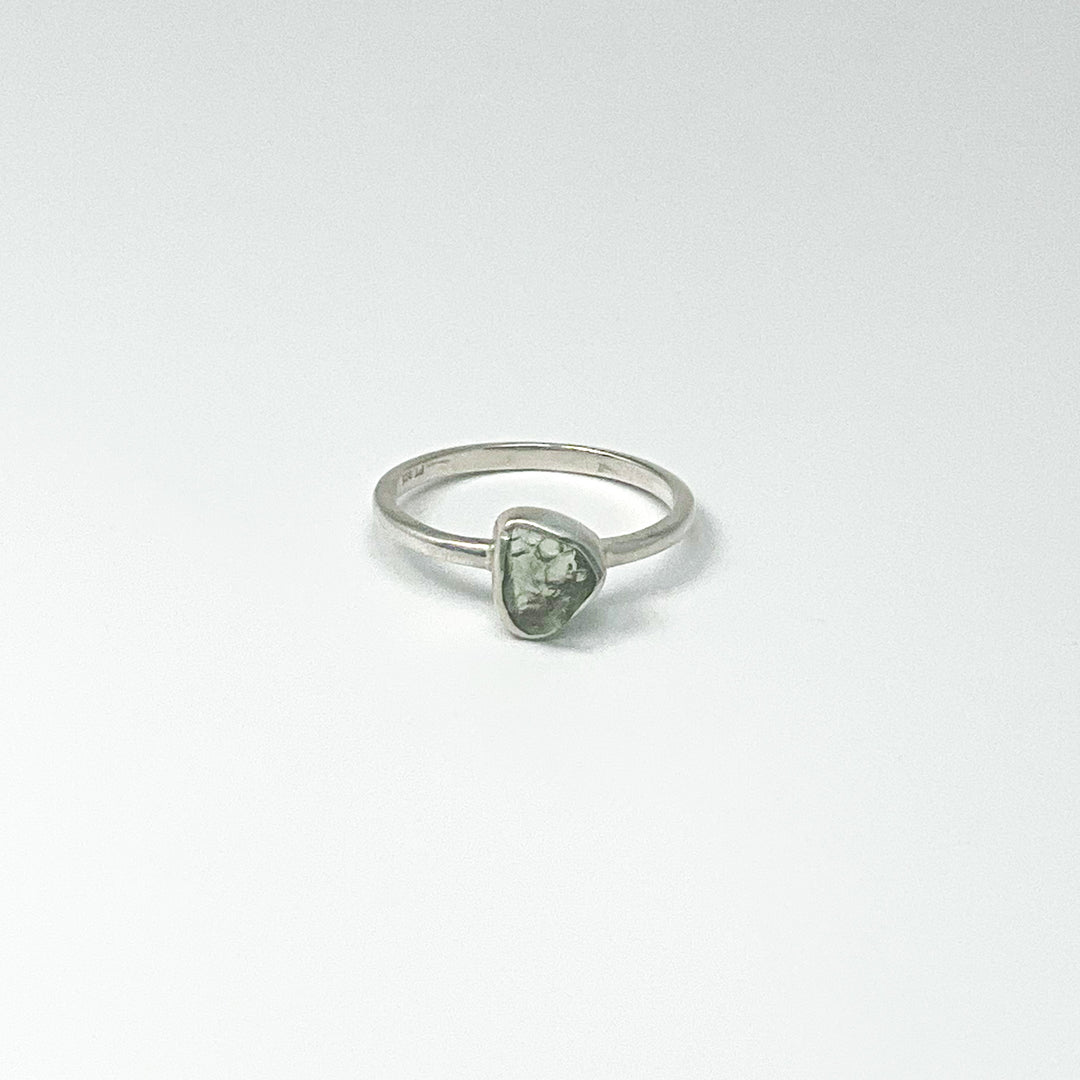 Moldavite Ring