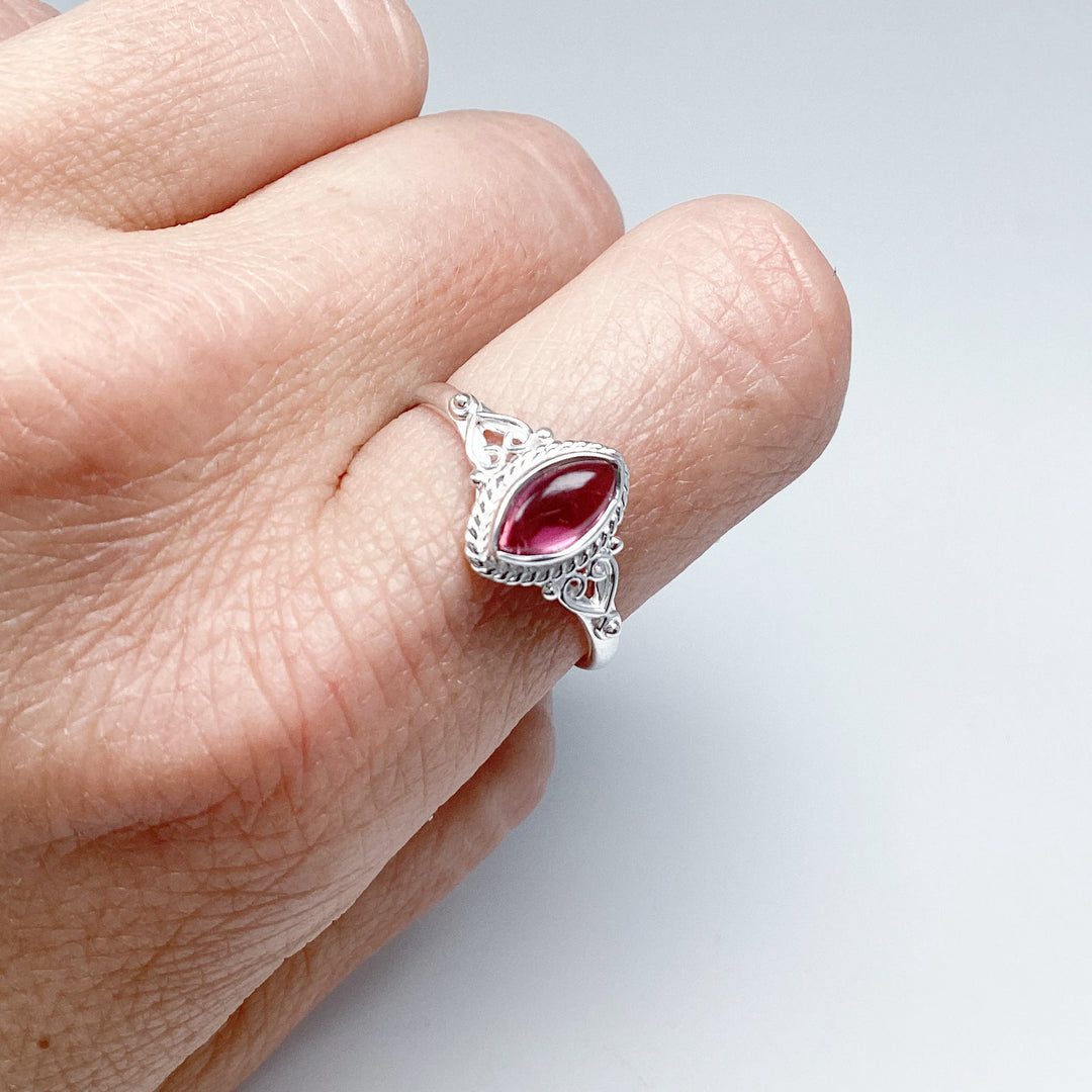 Pink Tourmaline Ring