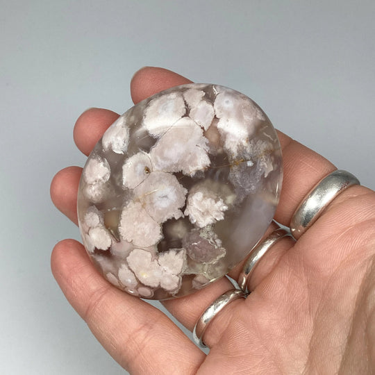 Flower Agate Tumble