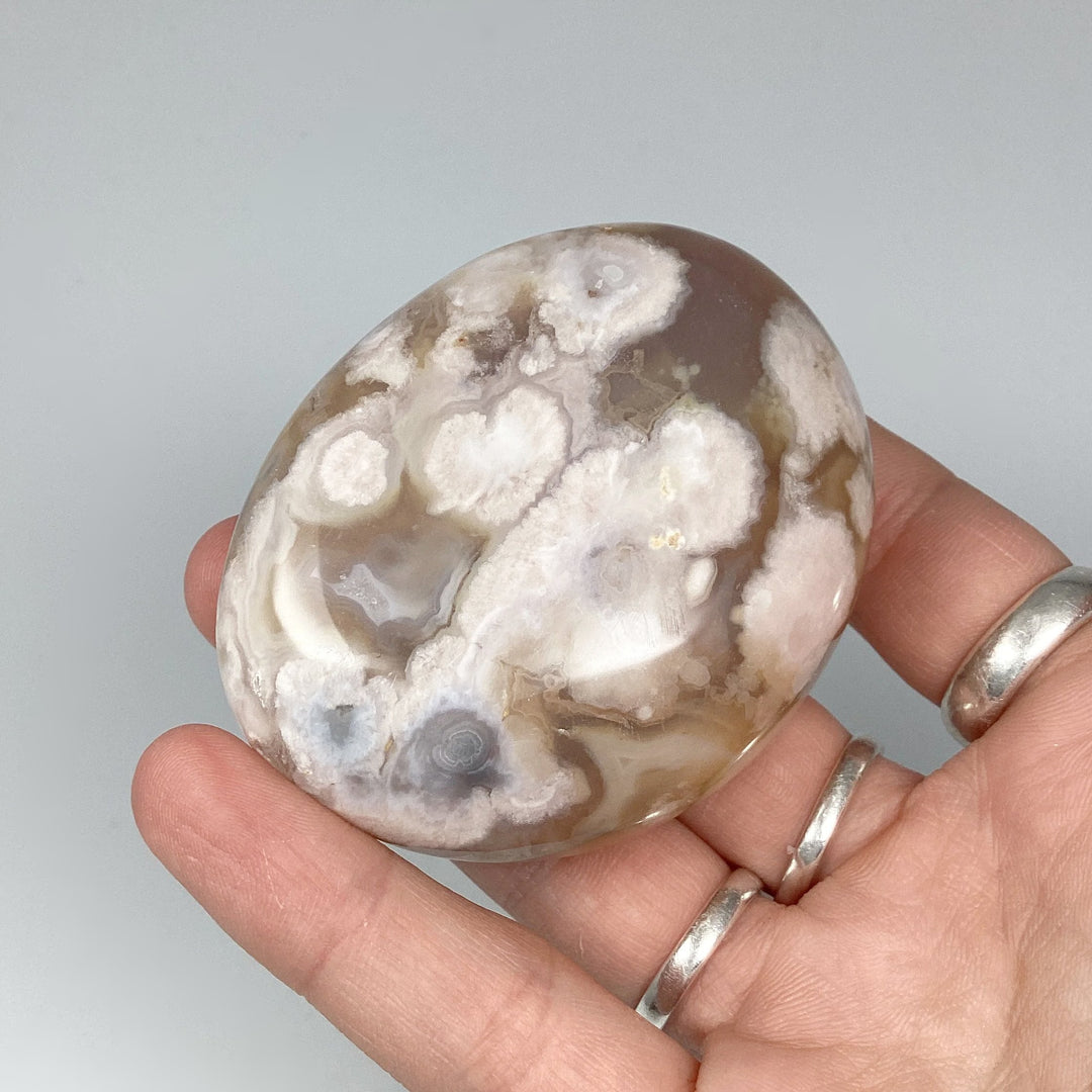 Flower Agate Tumble