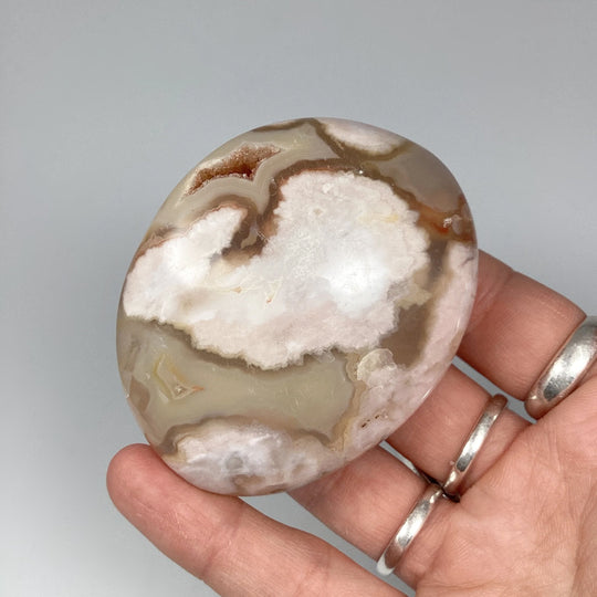 Flower Agate Tumble