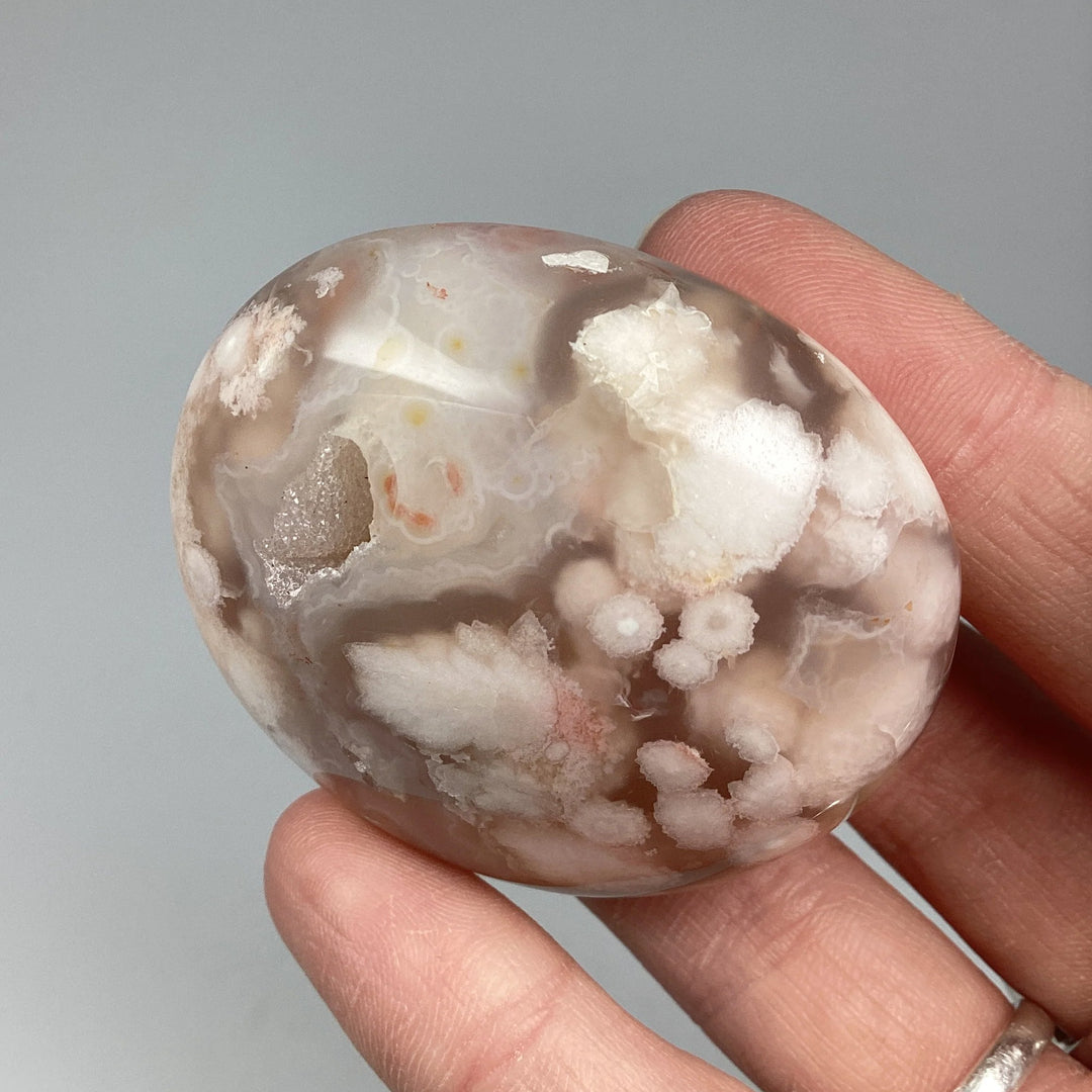 Flower Agate Tumble