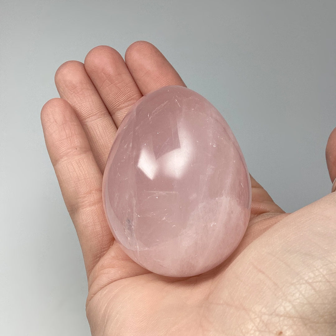 Rose Quartz Egg