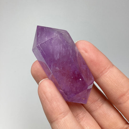 Double Terminated Amethyst Point