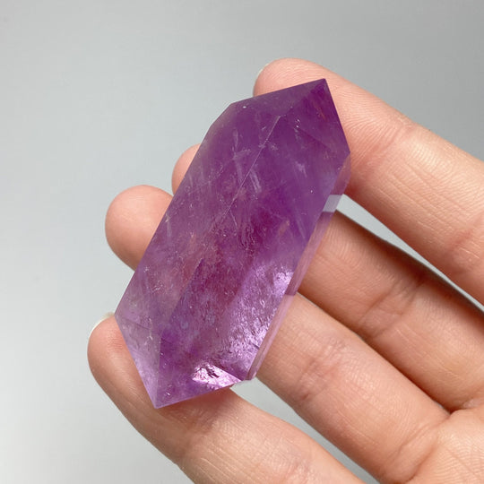 Double Terminated Amethyst Point