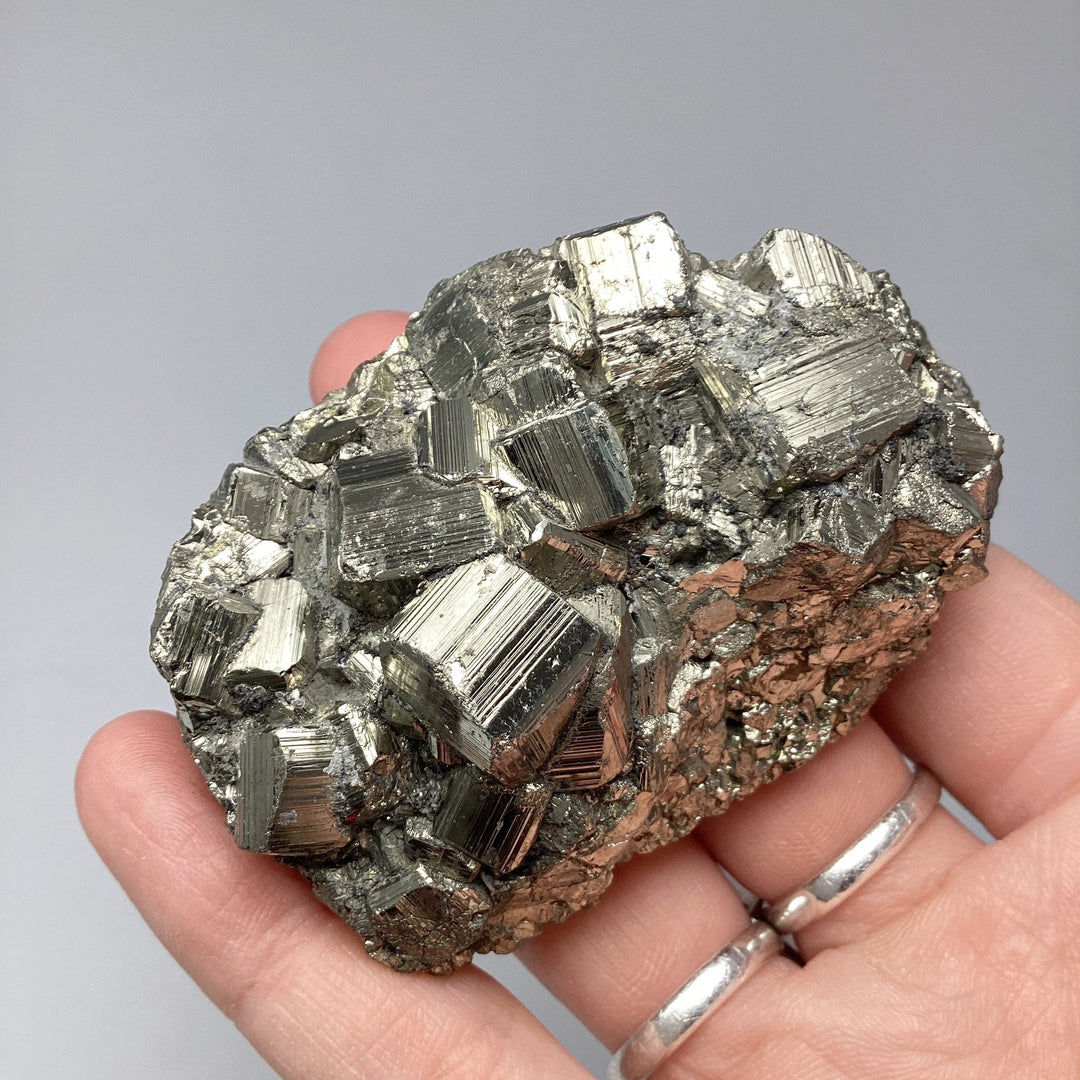 Iron Pyrite Cluster