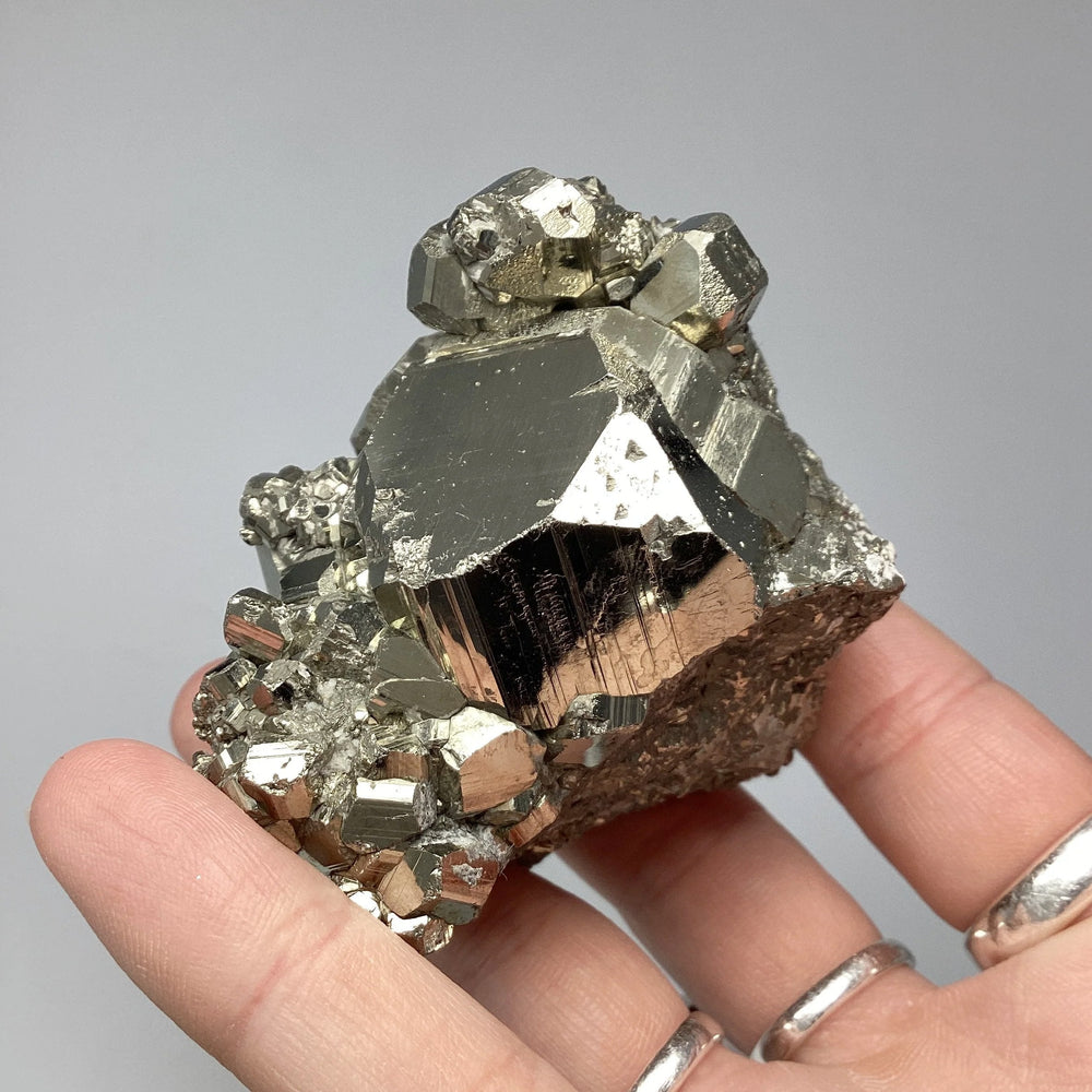 Iron Pyrite Cluster